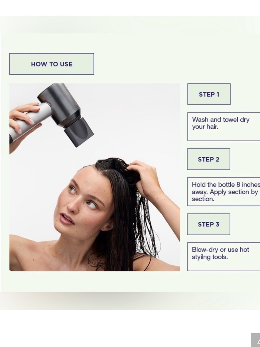 Maria Nila Quick Dry Heat Spray - Picture 4 of 6